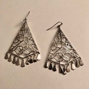 Kendra Scott earrings (silver)
